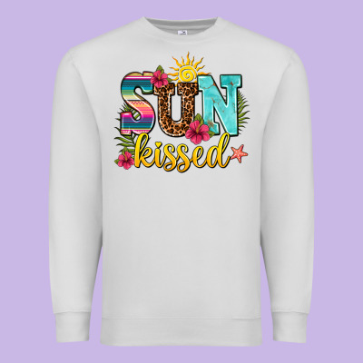 Sun Kissed Premium Sweatshirt Designed By Adodesignshop
