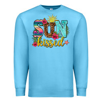 Ocean Blue sun kissed Premium Sweatshirt - AdoDesignShop