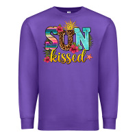 Purple sun kissed Premium Sweatshirt - AdoDesignShop