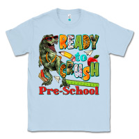 Dusty Blue ready to crush pre school Classic Tee - texasbilliewilder