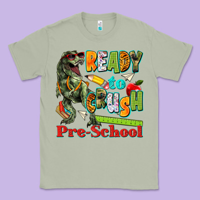 Ready To Crush Pre School Classic Tee Designed By Texasbilliewilder