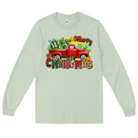 Matcha merry christmas truck Long Sleeve Tee - Zillion Design Studio