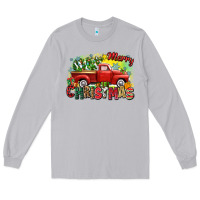 Moon Dust merry christmas truck Long Sleeve Tee - Zillion Design Studio