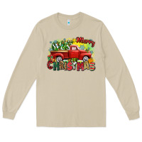 Mushroom merry christmas truck Long Sleeve Tee - Zillion Design Studio