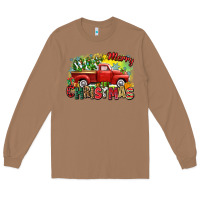 Toasted Coconut merry christmas truck Long Sleeve Tee - Zillion Design Studio