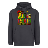 Smoke juneteenth fist free ish since 1865 Heavyweight Hoodie - HRA Design Shop