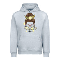 Heather Grey tennis mom Urban Hoodie - MaliasSmallBusiness