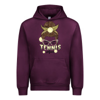 Mauve Wine tennis mom Urban Hoodie - MaliasSmallBusiness