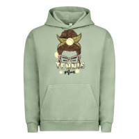 Pigment Oil Green tennis mom Urban Hoodie - MaliasSmallBusiness