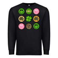 Black st patrick s day Premium Sweatshirt - Artiststas