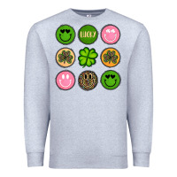 Heather Grey st patrick s day Premium Sweatshirt - Artiststas