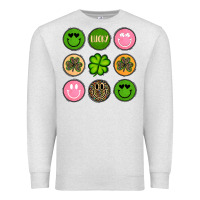 Oatmeal Heather st patrick s day Premium Sweatshirt - Artiststas