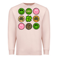Pale Pink st patrick s day Premium Sweatshirt - Artiststas