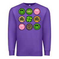 Purple st patrick s day Premium Sweatshirt - Artiststas