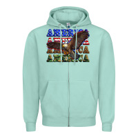 America America America America Zipper Hoodie | Teevron
