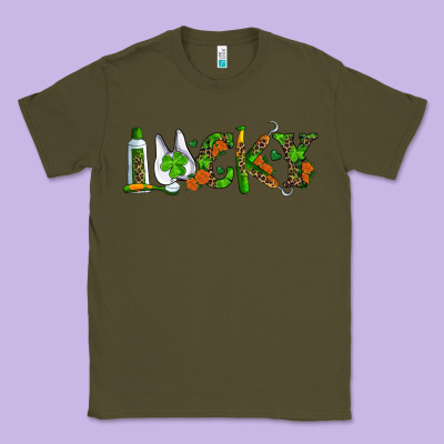 Dental Lucky St Patricks Day Classic Tee Designed By Ranaportraitstore