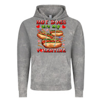 Cloud Rock hot dogs are my valentine Vintage Hoodie - AdoDesignShop