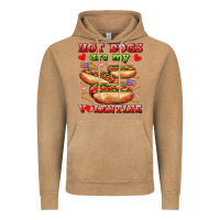 Vintage Camel hot dogs are my valentine Vintage Hoodie - AdoDesignShop