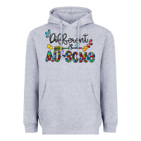 Heather Grey different au some Heavyweight Hoodie - CowhideDigitalArt