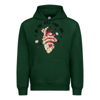 Forest Green in my self love era Urban Hoodie - MaliasSmallBusiness