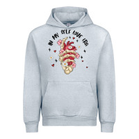 Heather Grey in my self love era Urban Hoodie - MaliasSmallBusiness