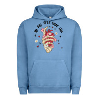 Pigment Pebble Blue in my self love era Urban Hoodie - MaliasSmallBusiness