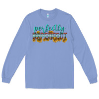 Colony Blue perfectly imperfect Long Sleeve Tee - texasbilliewilder