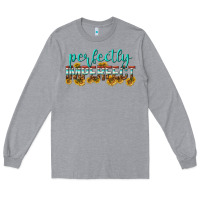 Heather Grey perfectly imperfect Long Sleeve Tee - texasbilliewilder
