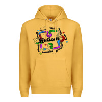 Mustard autism teacher pencil Premium Hoodie - MaliasSmallBusiness