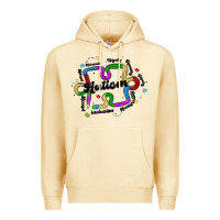 Pina Colada autism teacher pencil Premium Hoodie - MaliasSmallBusiness