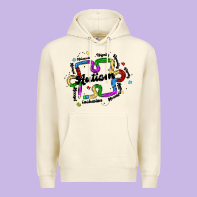 Autism Teacher Pencil Premium Hoodie Designed By Maliassmallbusiness