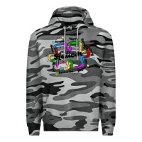 Slate Camo autism teacher pencil Premium Hoodie - MaliasSmallBusiness