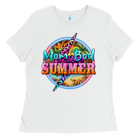 White mom bod summer Ladies Tee - BarkalooDesign
