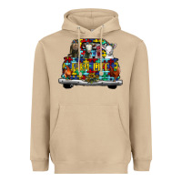 Mushroom farm life truck autism Heavyweight Hoodie - CowhideDigitalArt