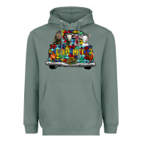 Sage farm life truck autism Heavyweight Hoodie - CowhideDigitalArt