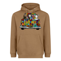 Toasted Coconut farm life truck autism Heavyweight Hoodie - CowhideDigitalArt