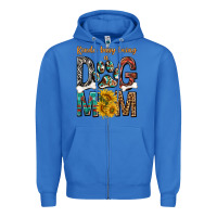 True Royal kinda busy being a dog mom Zipper Hoodie - texasbilliewilder