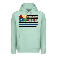 Seafoam autism usa flag Premium Hoodie - MaliasSmallBusiness