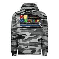 Slate Camo autism usa flag Premium Hoodie - MaliasSmallBusiness