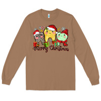 Toasted Coconut merry christmas tooth Long Sleeve Tee - Zillion Design Studio