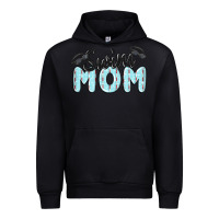 Black swim mom Urban Hoodie - MaliasSmallBusiness