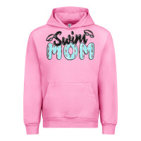 Fuchsia Pink swim mom Urban Hoodie - MaliasSmallBusiness