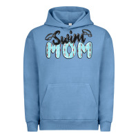 Pigment Pebble Blue swim mom Urban Hoodie - MaliasSmallBusiness