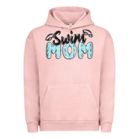 Pigment Salmon swim mom Urban Hoodie - MaliasSmallBusiness