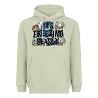 Matcha It's Freezing Season Heavyweight Hoodie - FaDigitalArtStudio