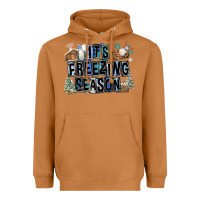 Meerkat It's Freezing Season Heavyweight Hoodie - FaDigitalArtStudio