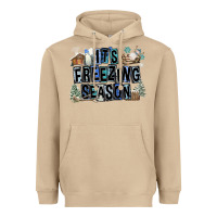 Mushroom It's Freezing Season Heavyweight Hoodie - FaDigitalArtStudio