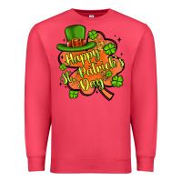Cardinal happy st patrick s day shamrock Premium Sweatshirt - Artiststas