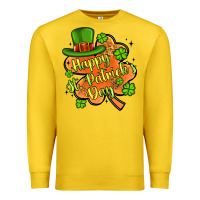 Lemon happy st patrick s day shamrock Premium Sweatshirt - Artiststas