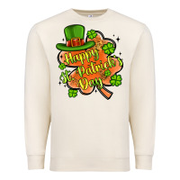Sandshell happy st patrick s day shamrock Premium Sweatshirt - Artiststas
